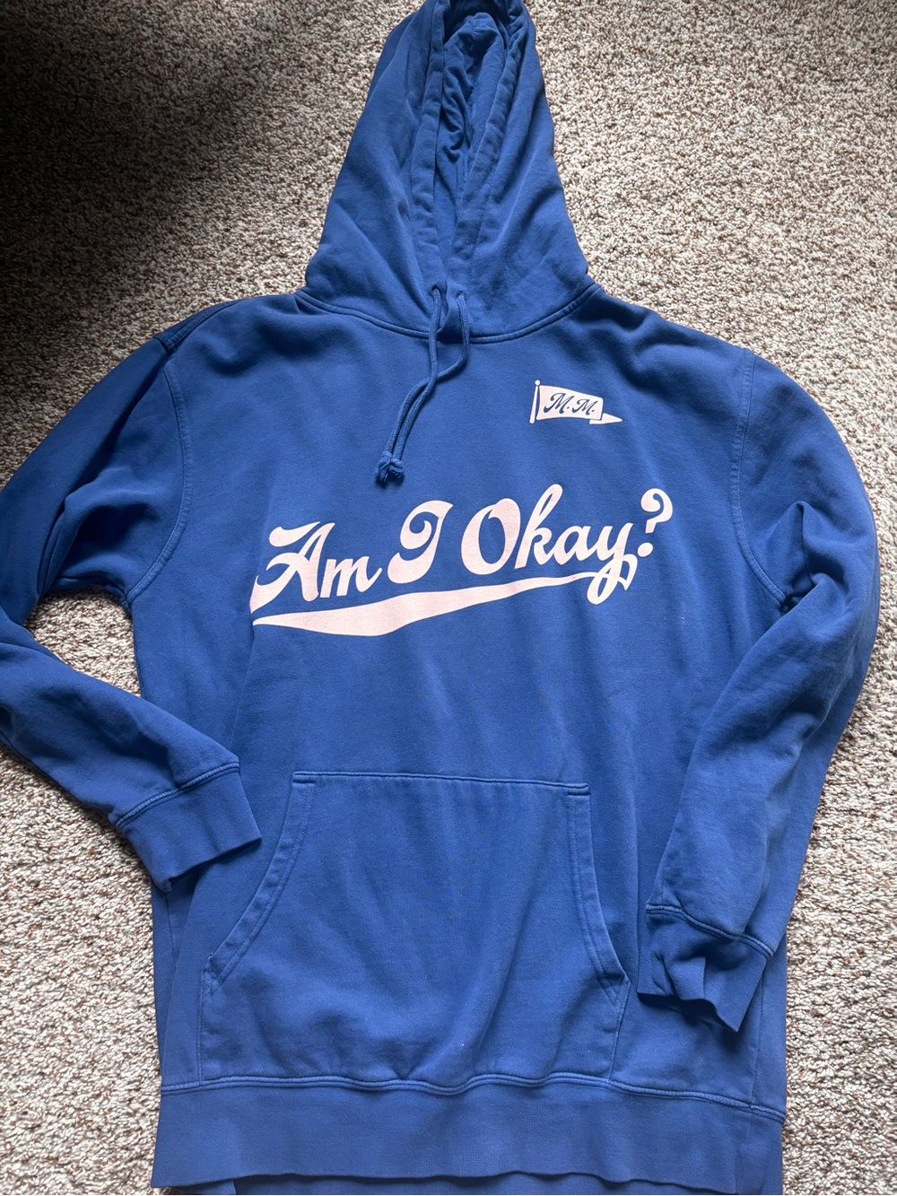 Megan Moroney "Am I Okay?" Hoodie (L)